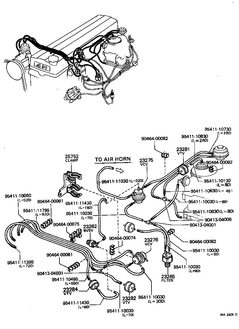  CRESSIDA |  VACUUM PIPING