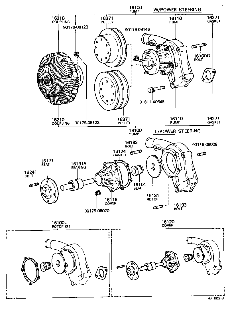  CRESSIDA |  WATER PUMP