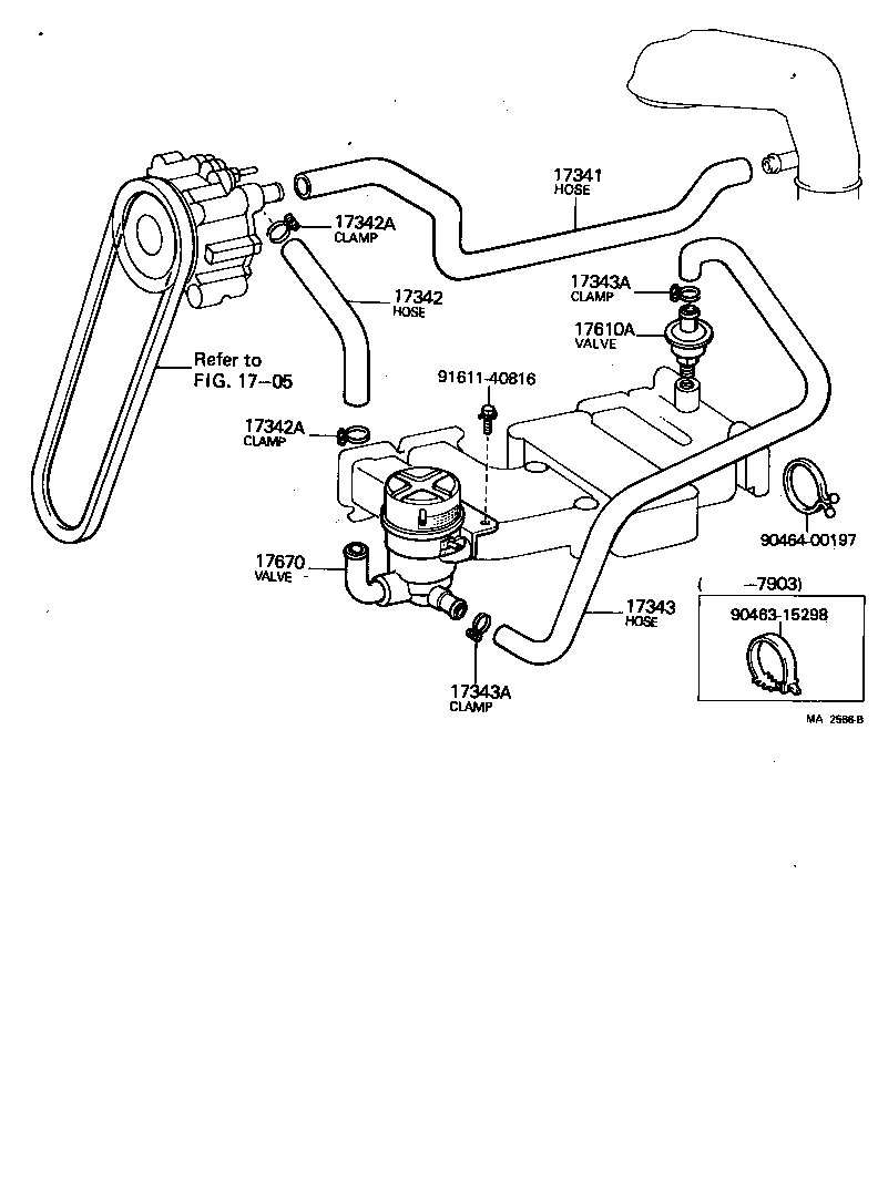  HIACE |  MANIFOLD AIR INJECTION SYSTEM