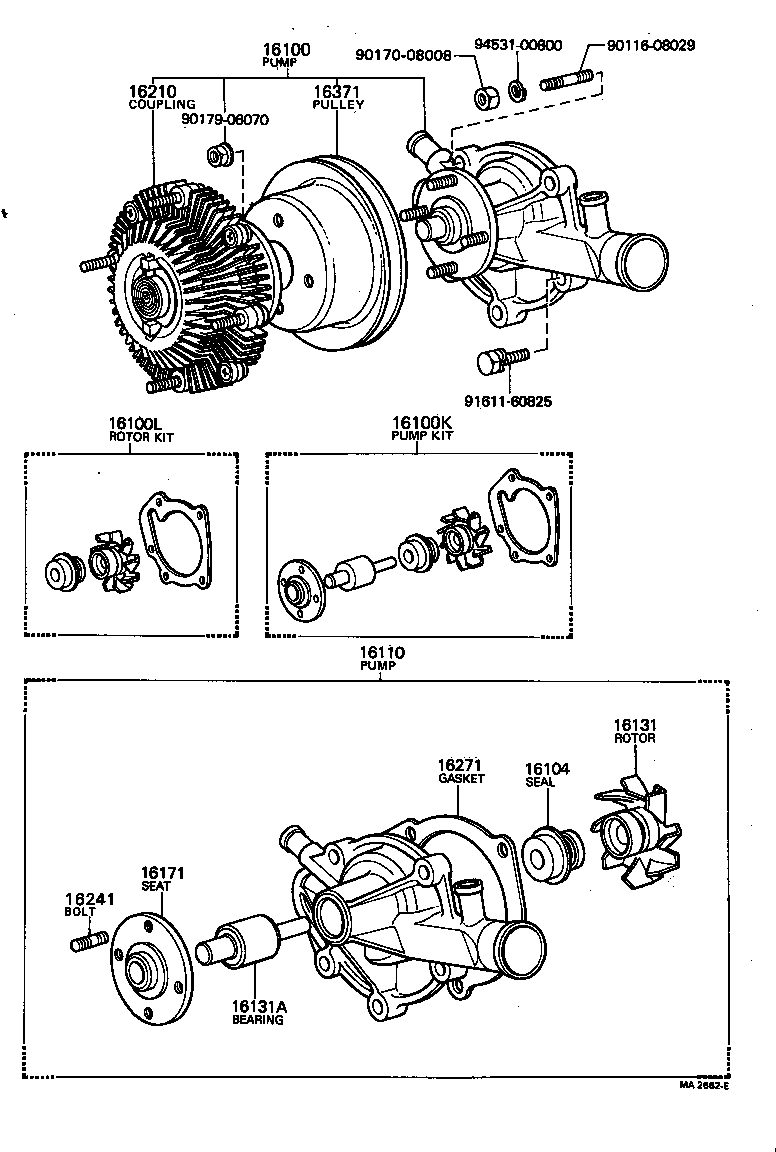  CELICA |  WATER PUMP