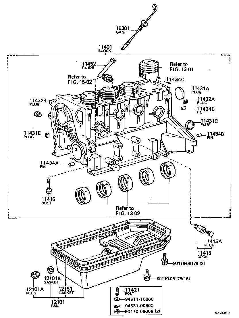  CARINA |  CYLINDER BLOCK