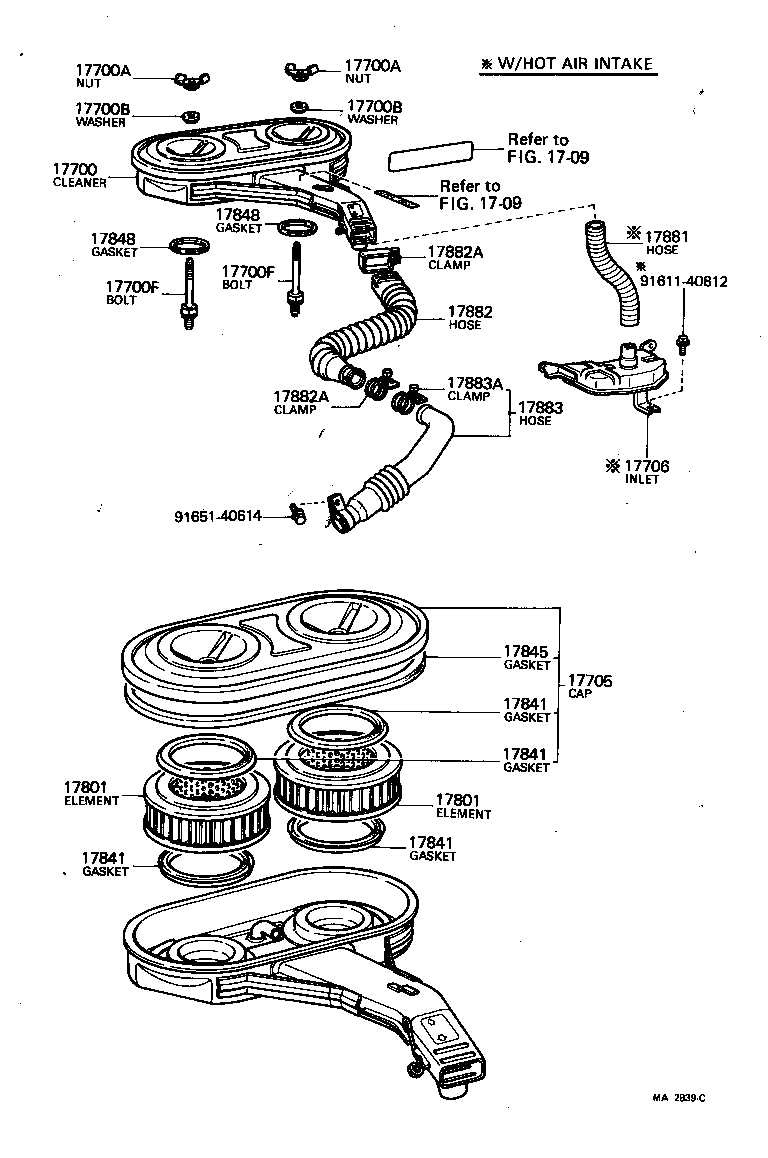  CELICA |  AIR CLEANER