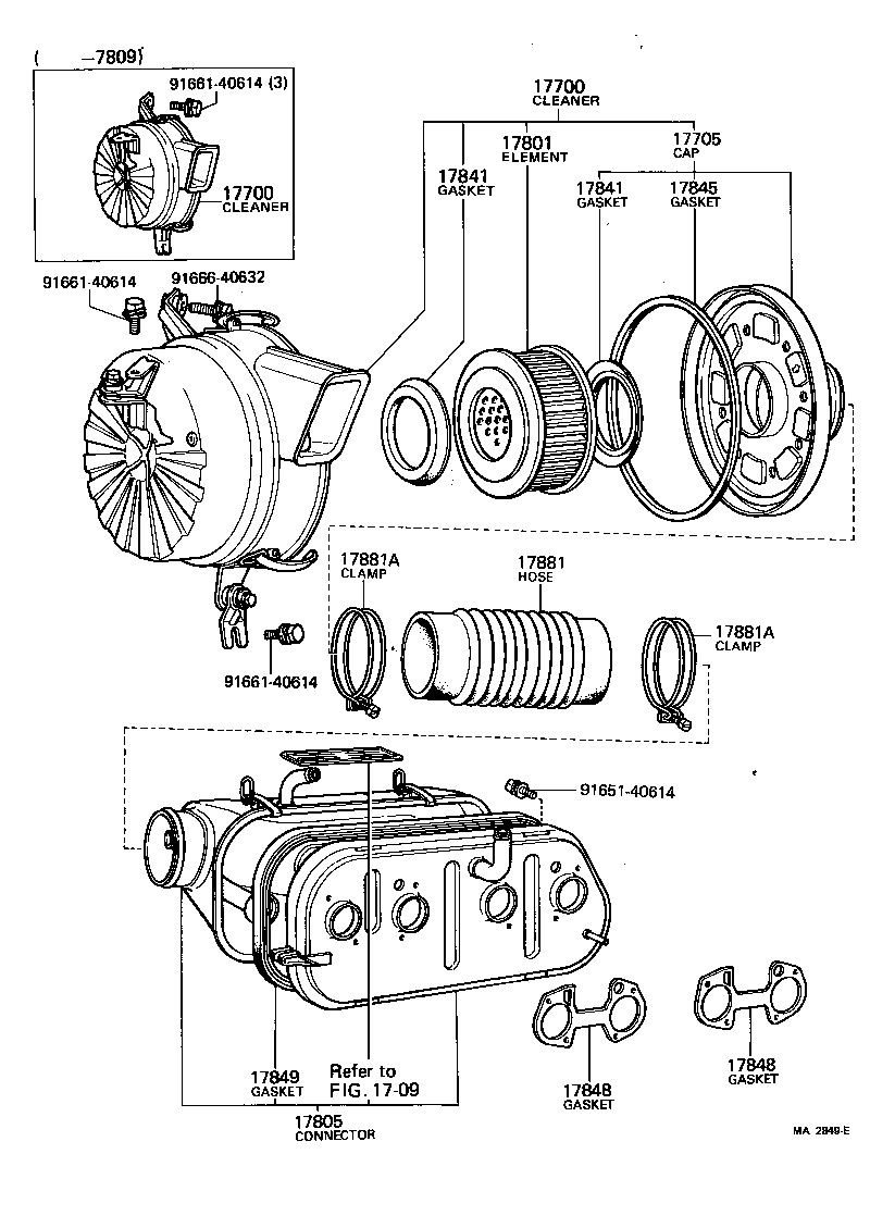  CELICA |  AIR CLEANER