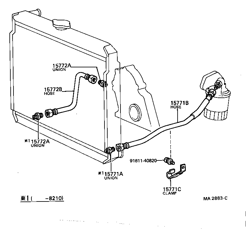  DYNA |  ENGINE OIL COOLER