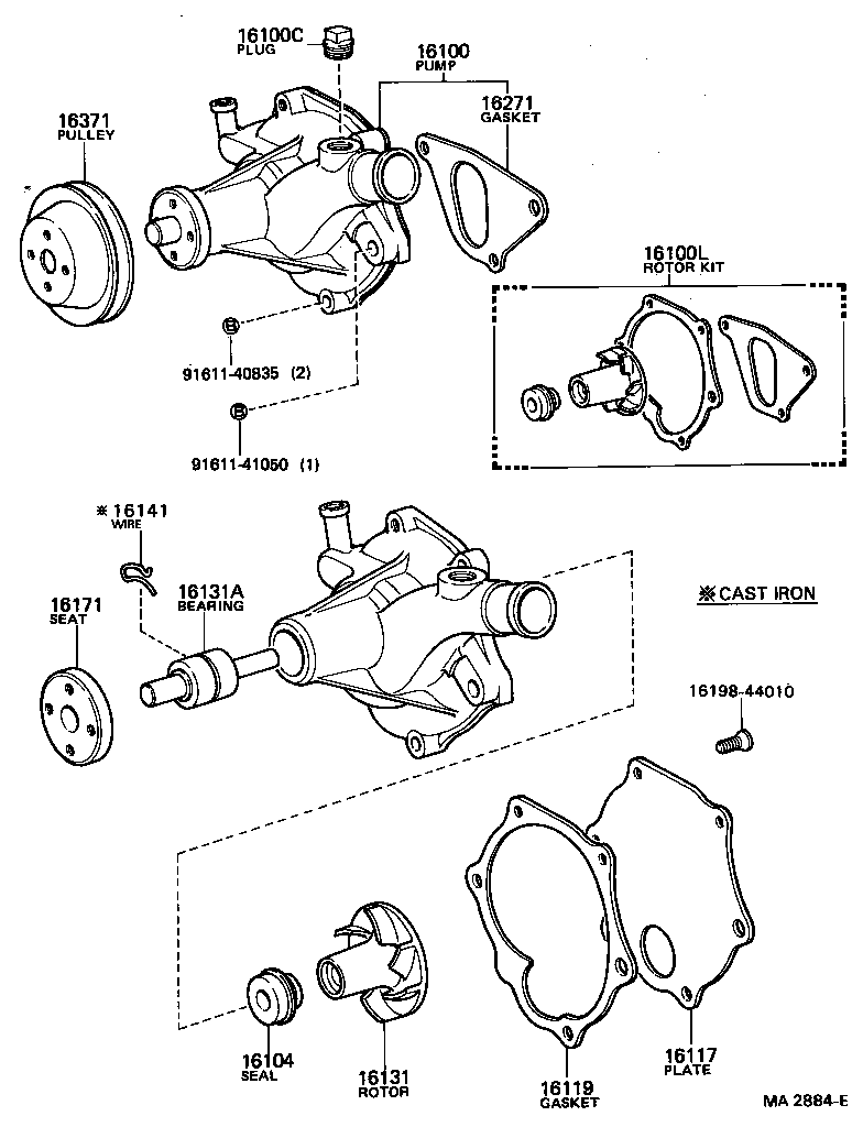  DYNA |  WATER PUMP