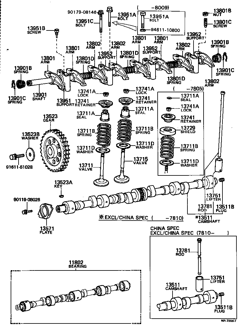  DYNA |  CAMSHAFT VALVE