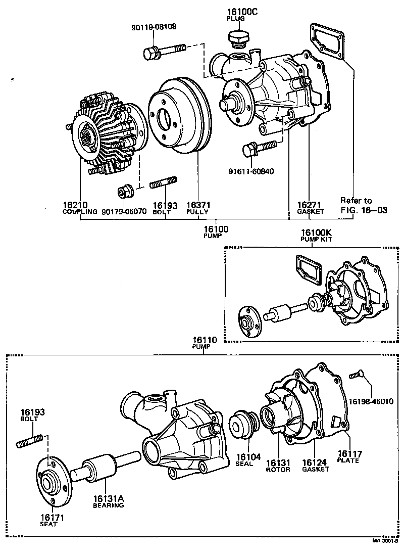 DYNA |  WATER PUMP