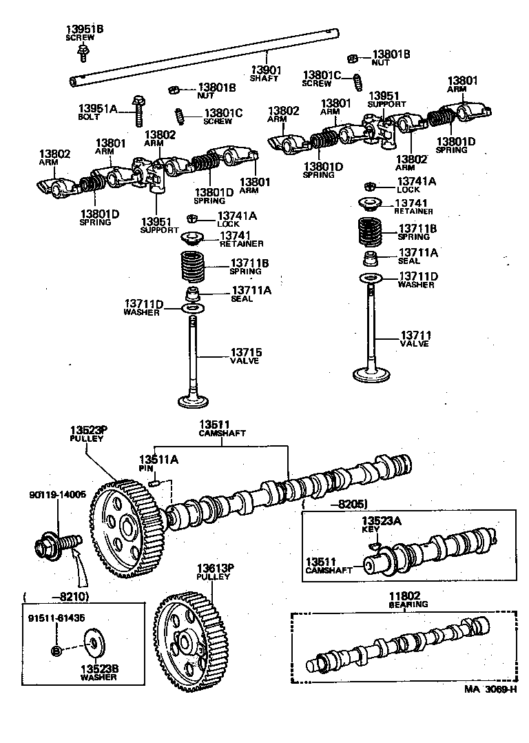  HIACE |  CAMSHAFT VALVE