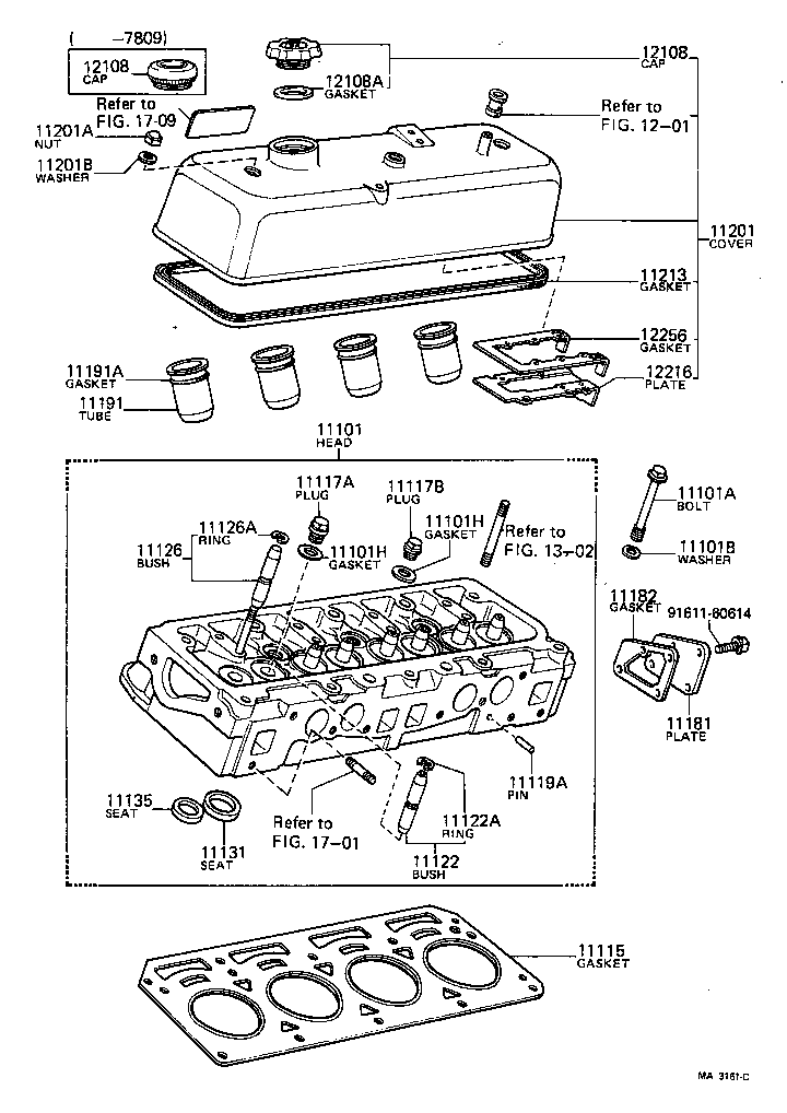  LITEACE |  CYLINDER HEAD