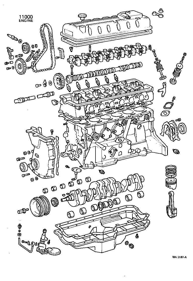  CROWN |  PARTIAL ENGINE ASSEMBLY