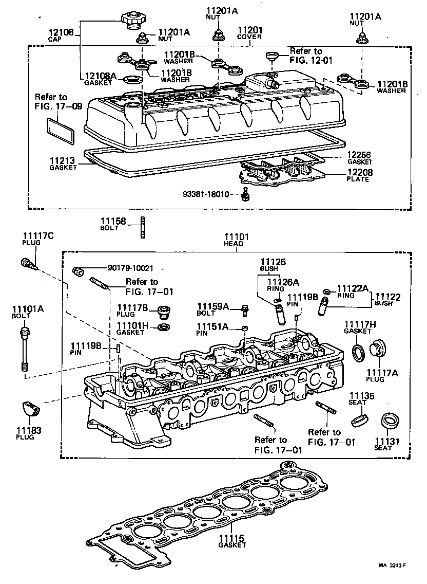  CROWN |  CYLINDER HEAD
