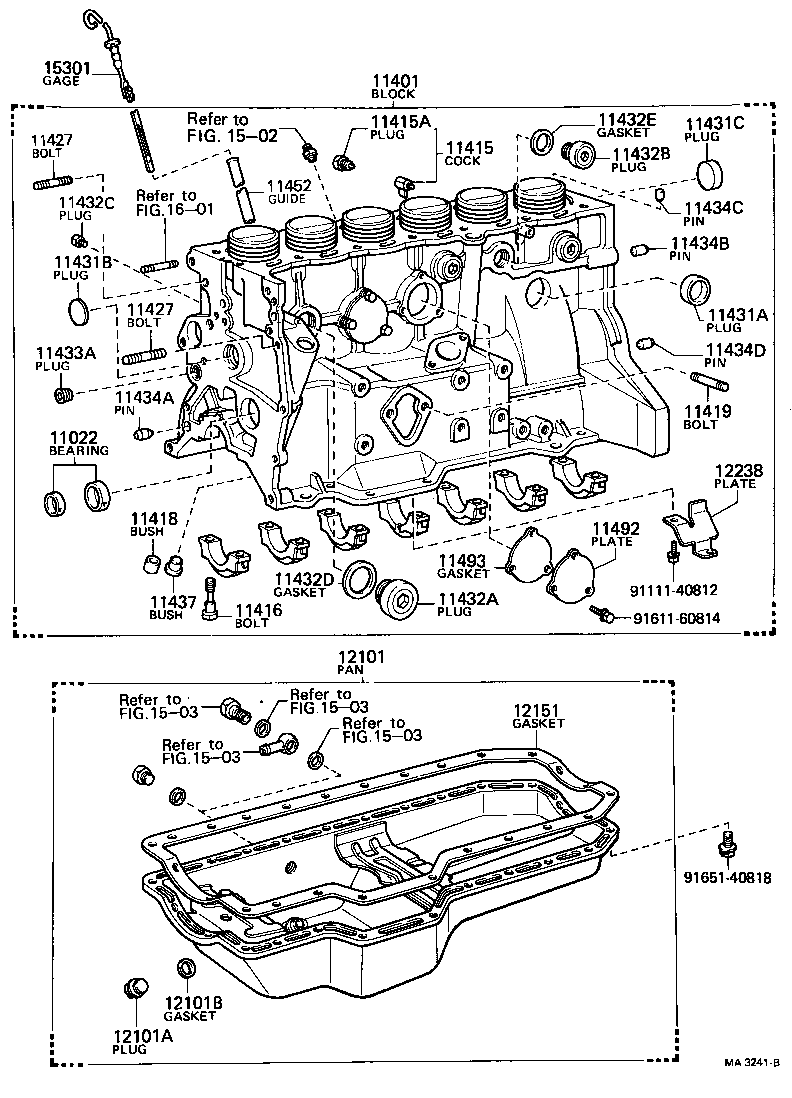  CRESSIDA |  CYLINDER BLOCK