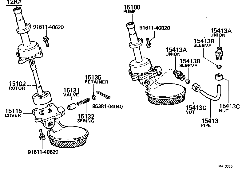  TOYOACE |  ENGINE OIL PUMP