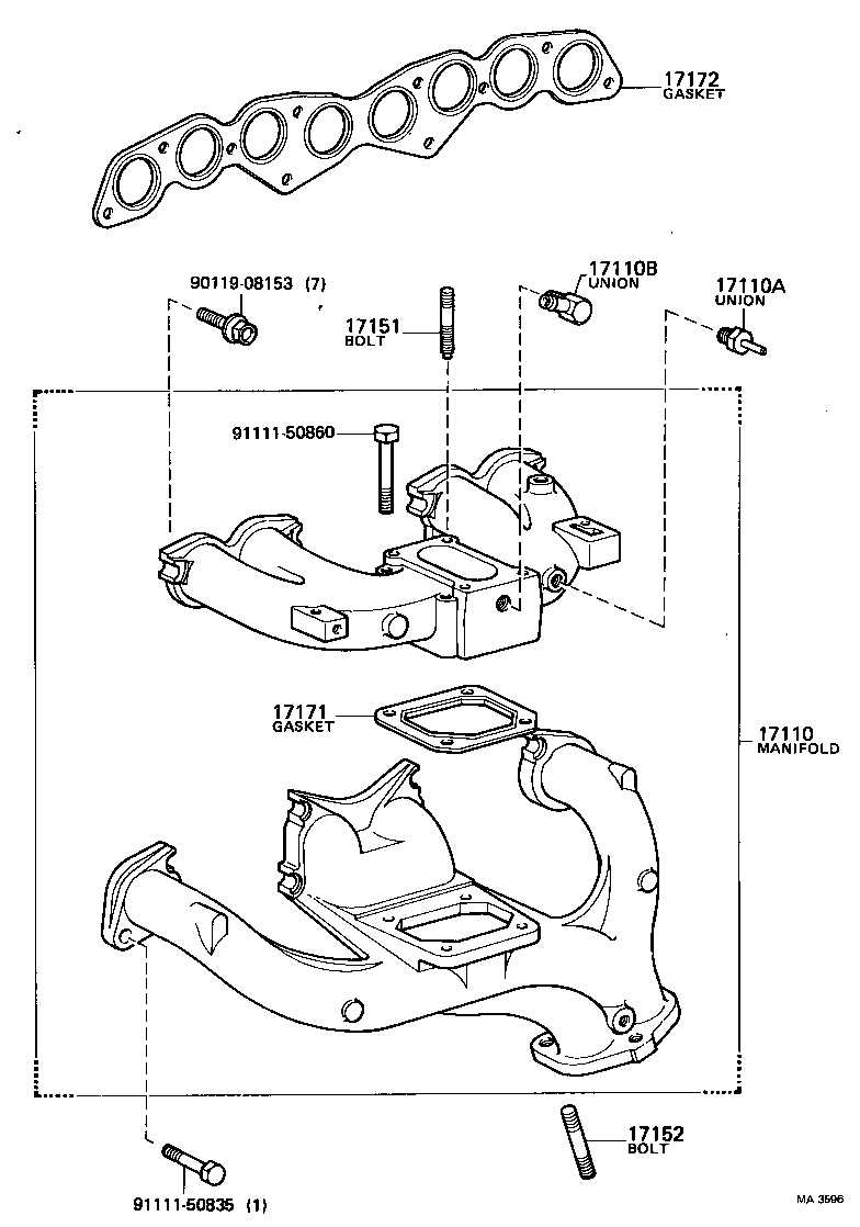  COASTER |  MANIFOLD