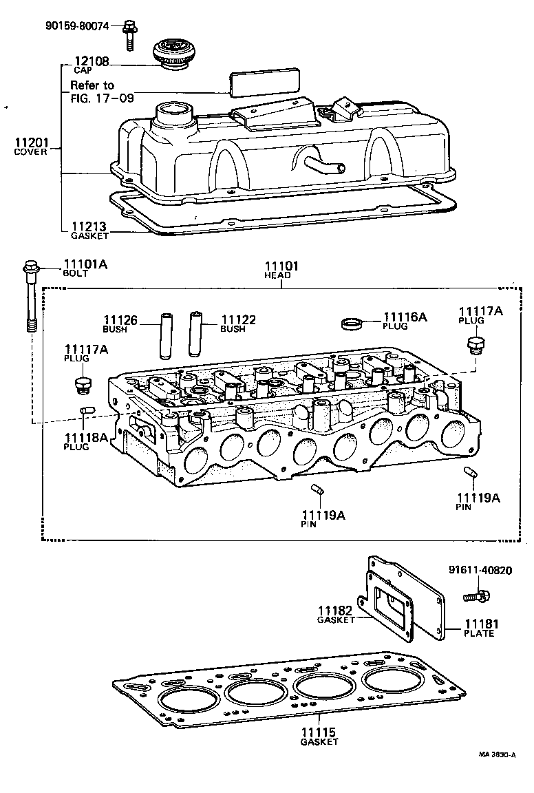  COASTER |  CYLINDER HEAD