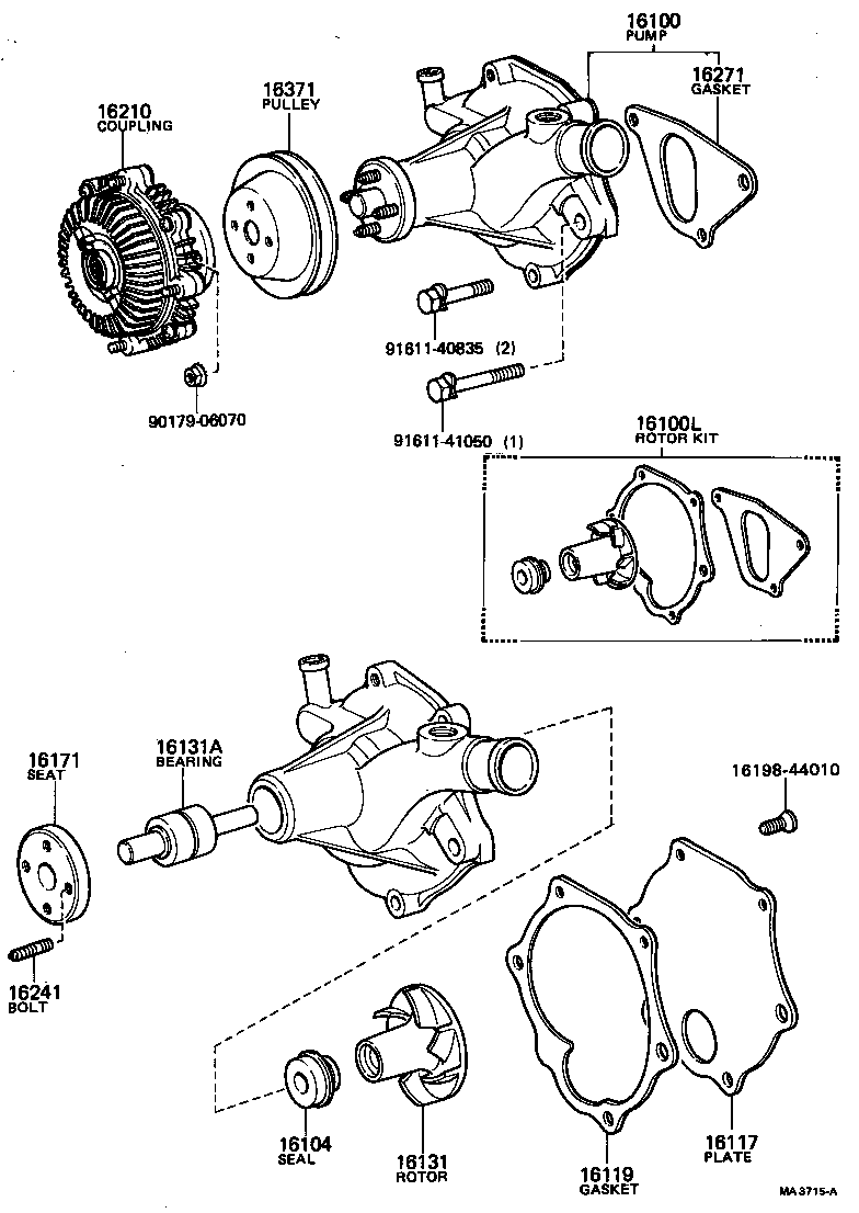 DYNA |  WATER PUMP