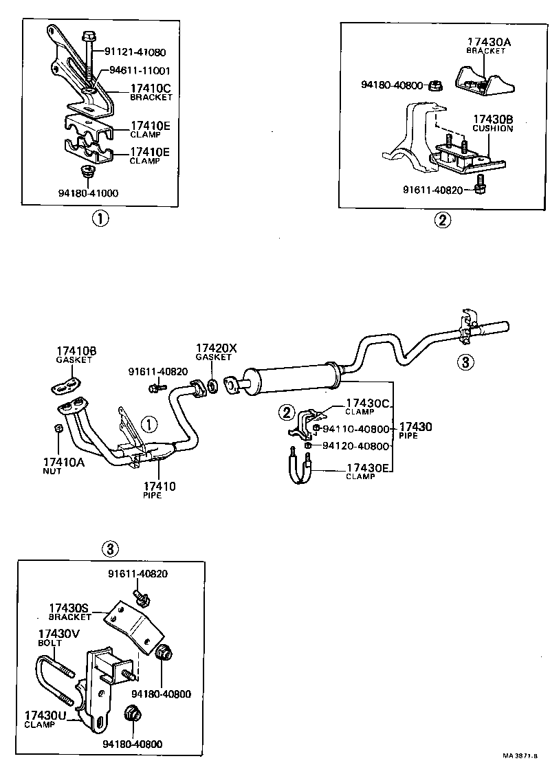  DYNA |  EXHAUST PIPE