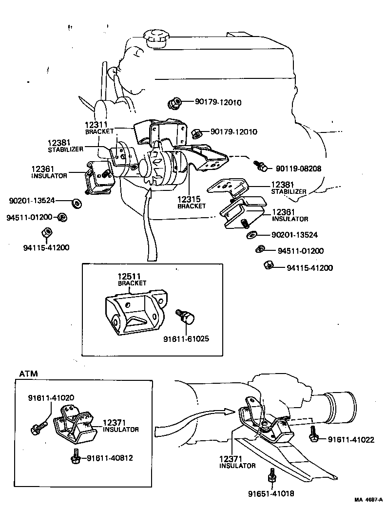  CELICA |  MOUNTING