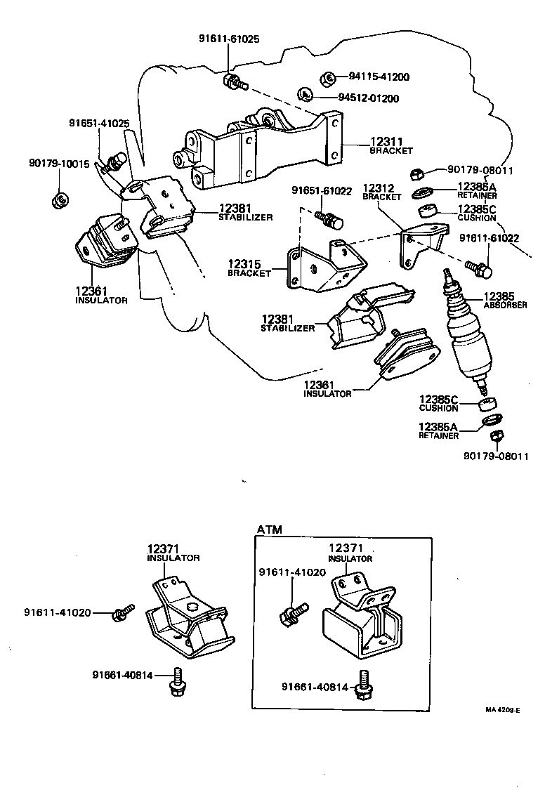  CRESSIDA |  MOUNTING