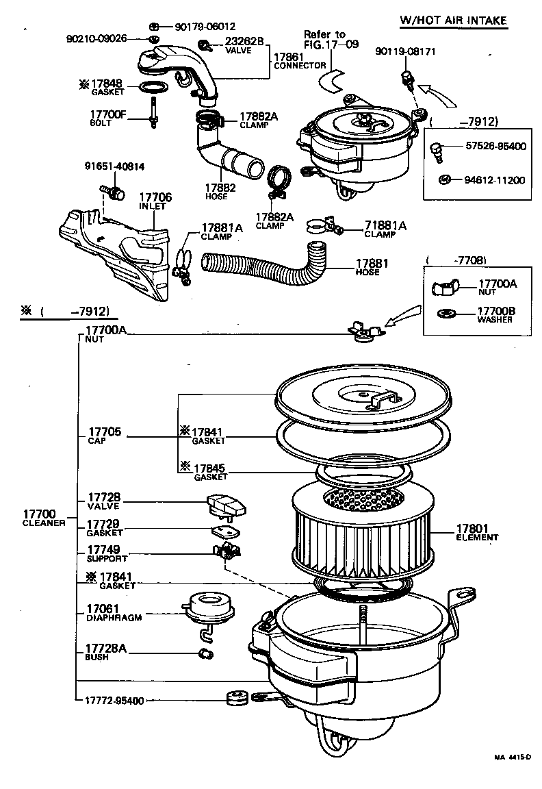  HIACE |  AIR CLEANER