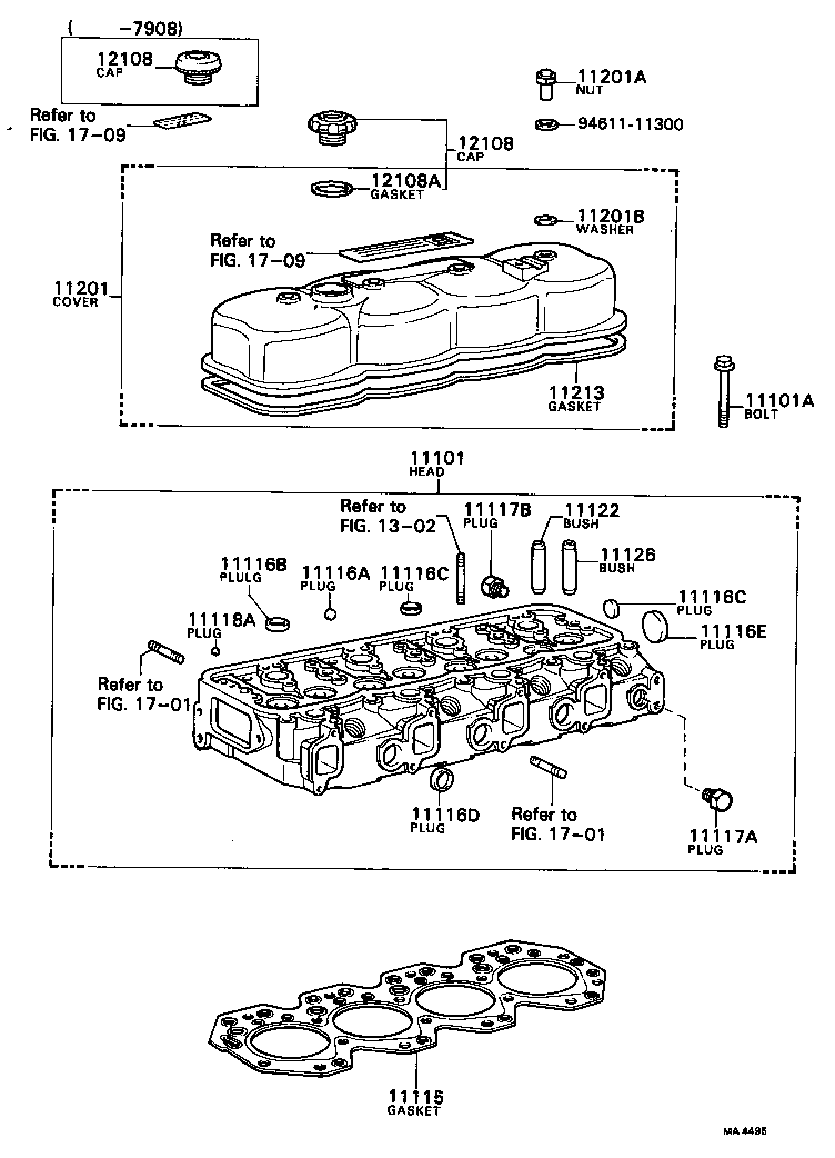  COASTER |  CYLINDER HEAD