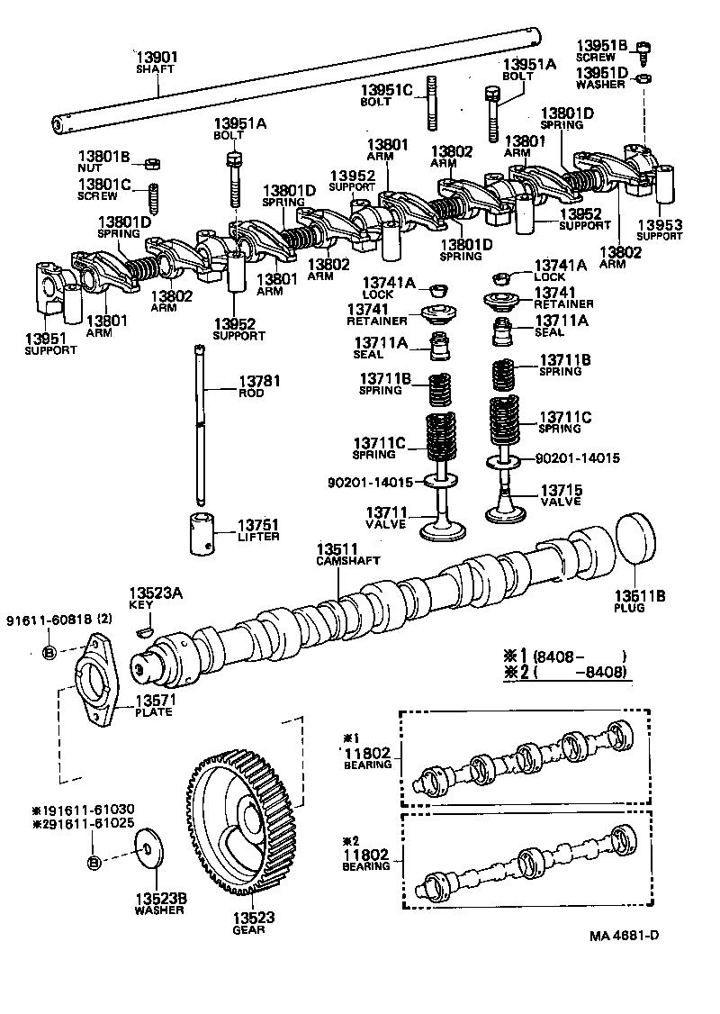  DYNA |  CAMSHAFT VALVE