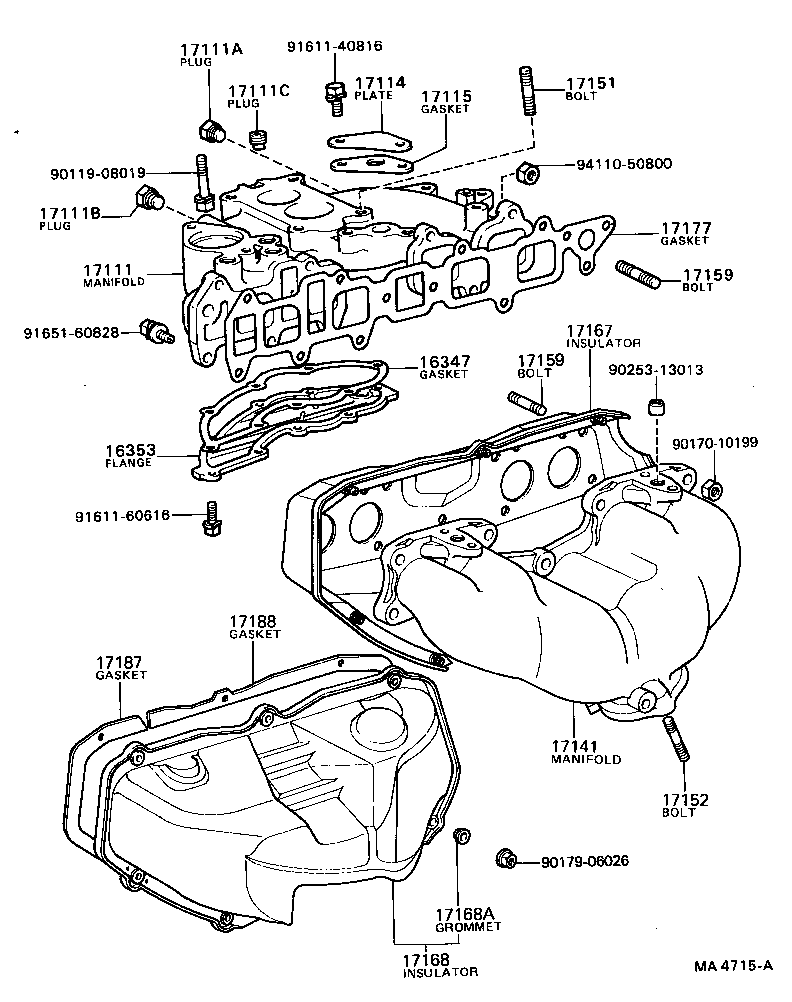  COASTER |  MANIFOLD