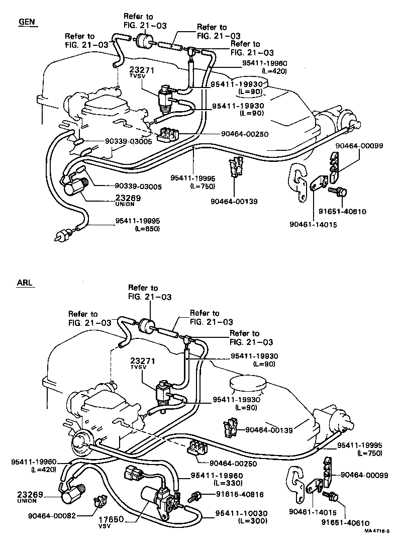  COASTER |  VACUUM PIPING