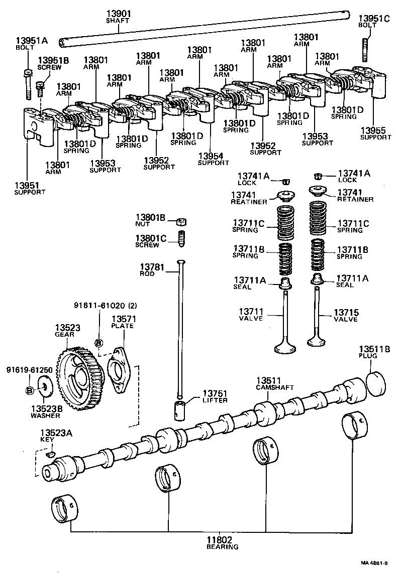 DYNA |  CAMSHAFT VALVE
