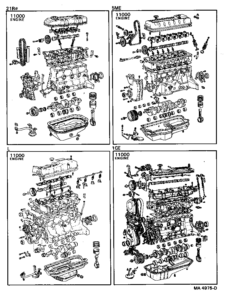  CRESSIDA |  PARTIAL ENGINE ASSEMBLY