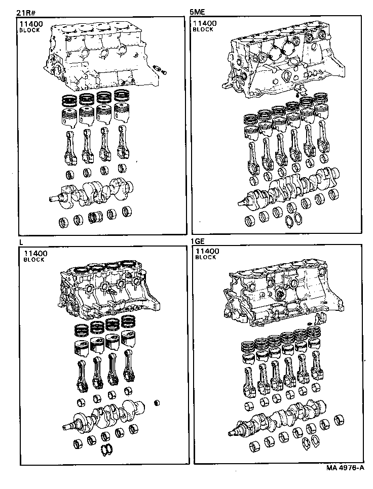  CRESSIDA |  SHORT BLOCK ASSEMBLY