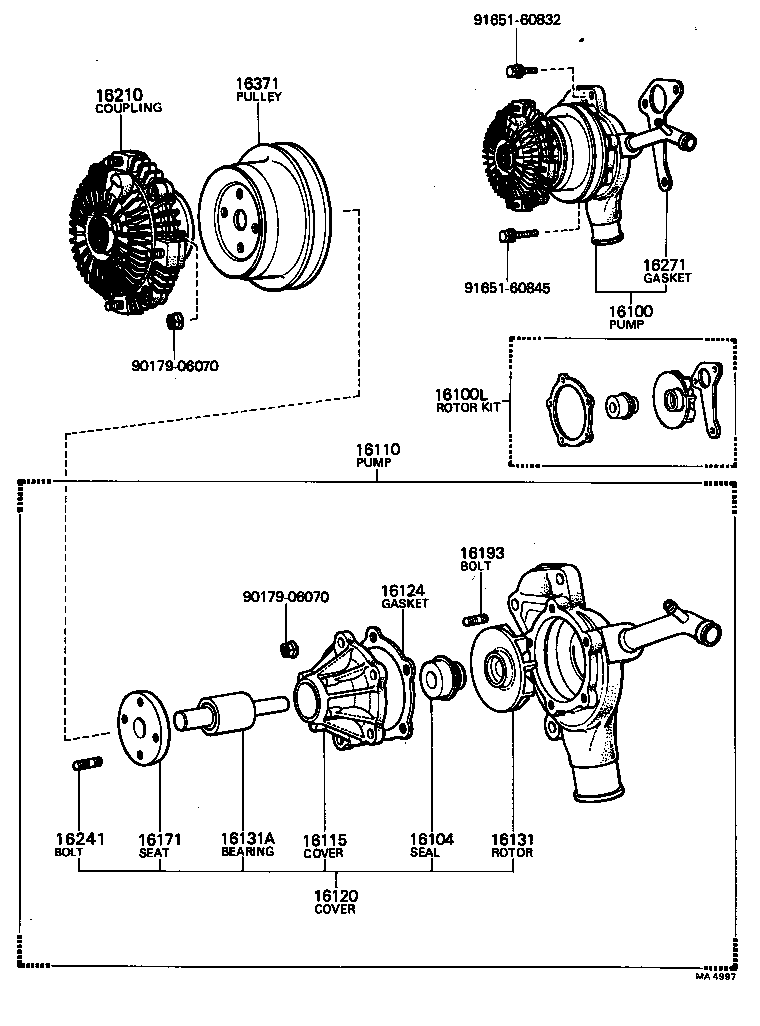  CRESSIDA |  WATER PUMP