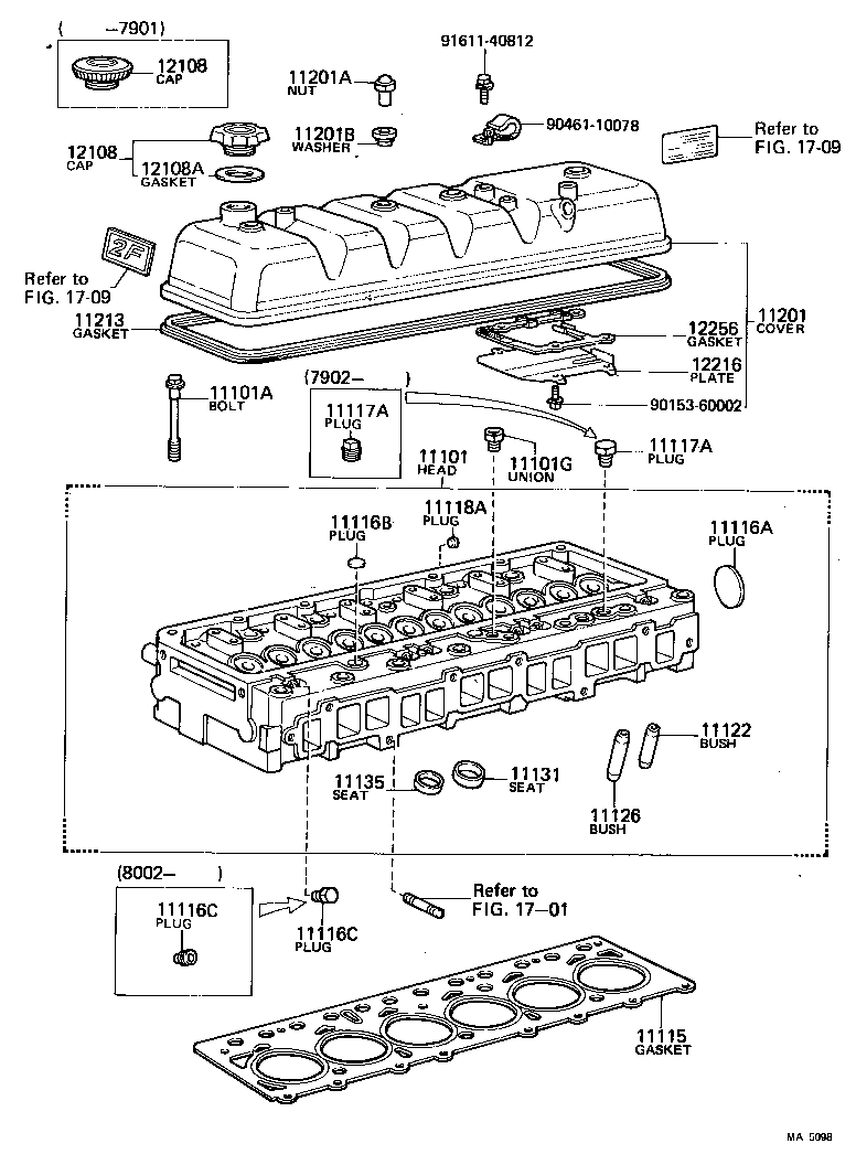  LAND CRUISER 40 45 55 |  CYLINDER HEAD