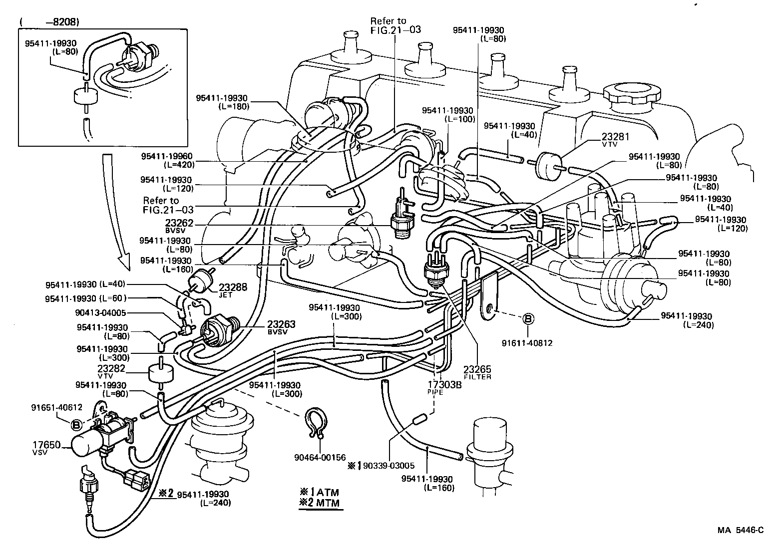  CARINA |  VACUUM PIPING