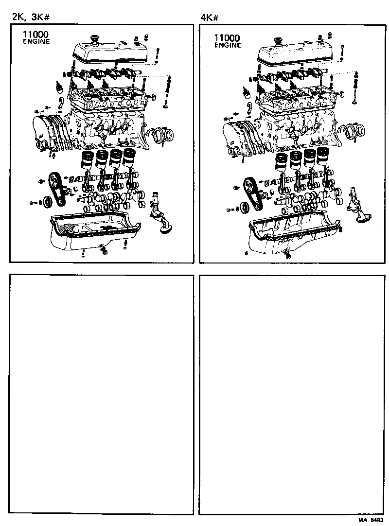  STARLET |  PARTIAL ENGINE ASSEMBLY