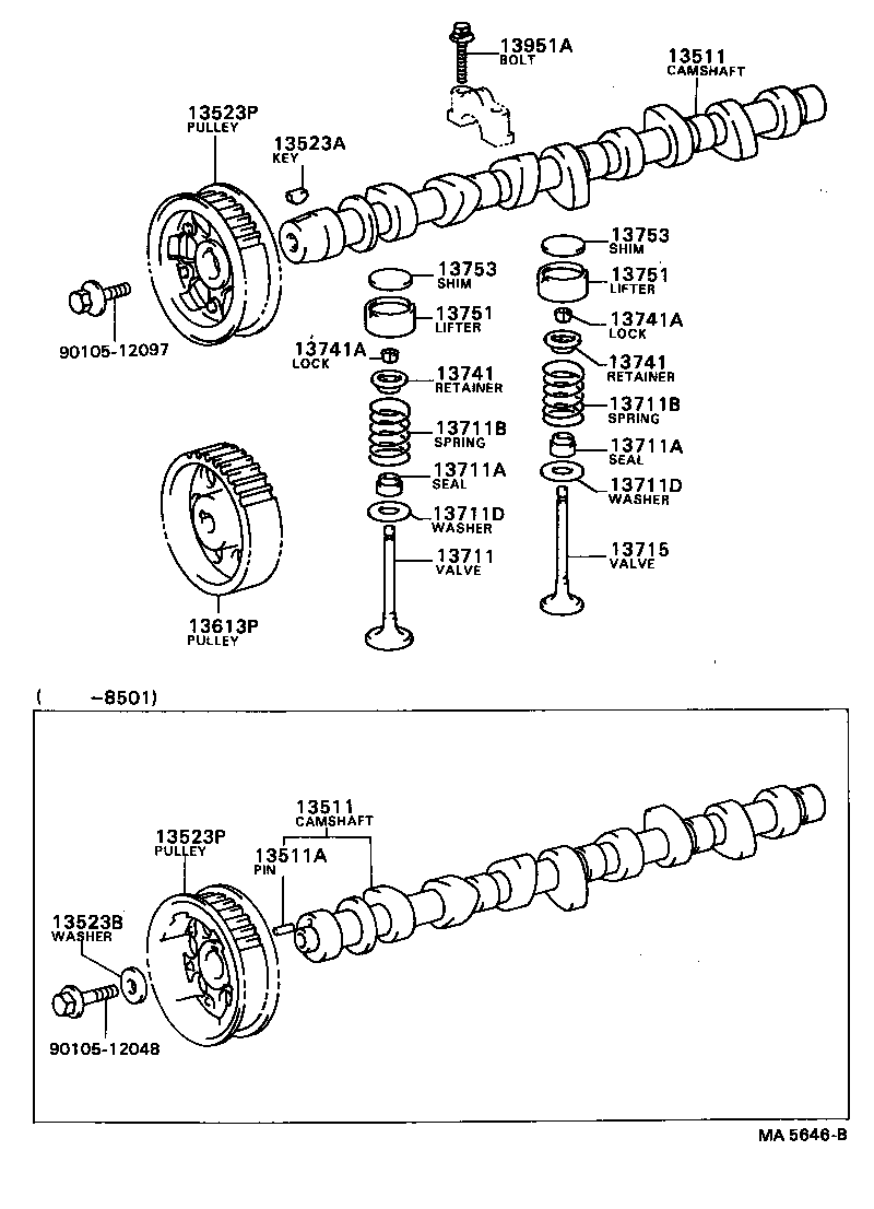  LITEACE |  CAMSHAFT VALVE