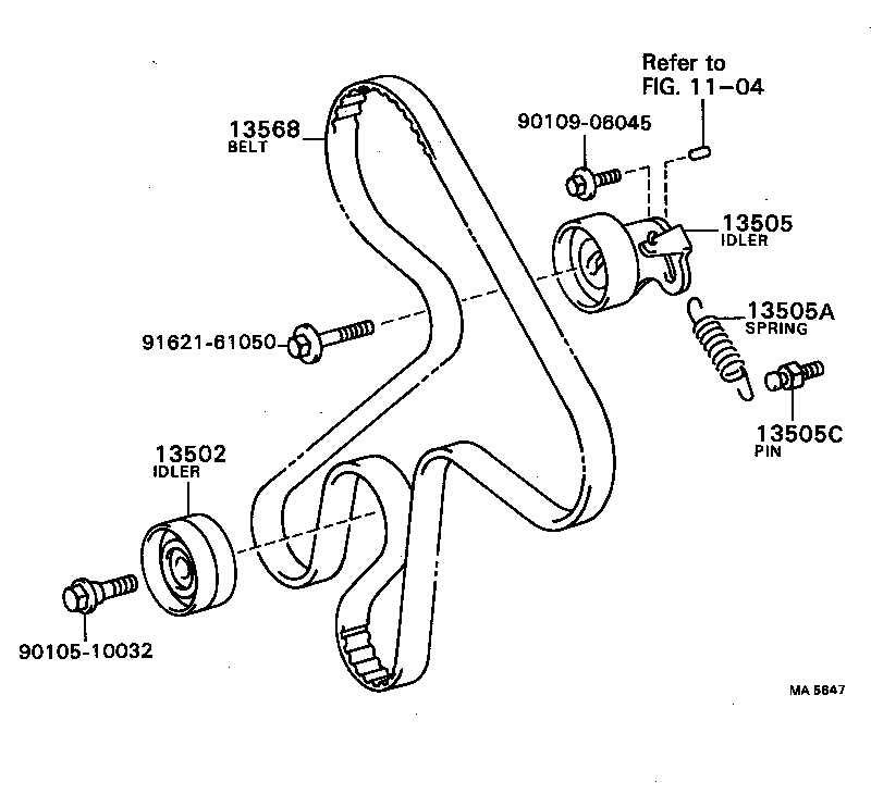  LITEACE |  TIMING BELT