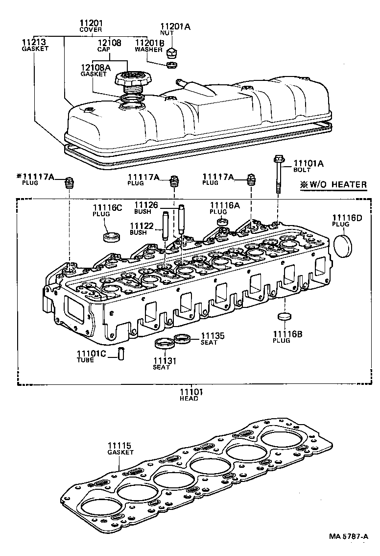 DYNA |  CYLINDER HEAD