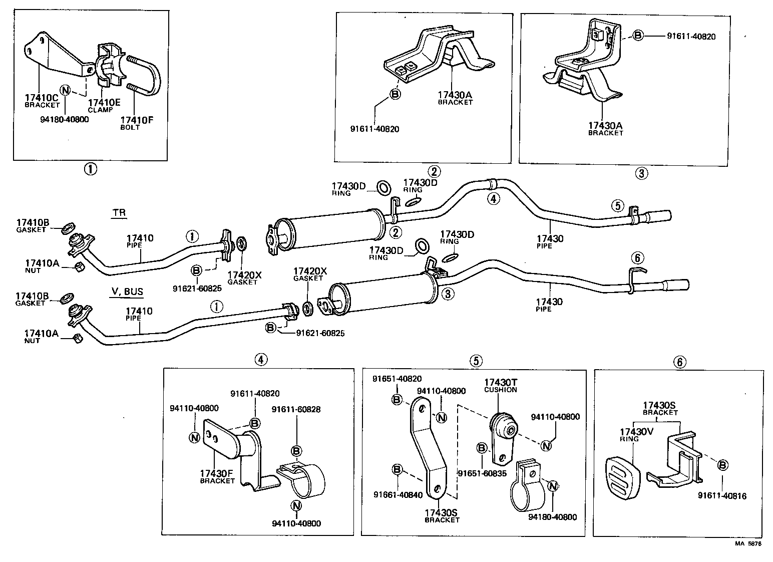  HIACE |  EXHAUST PIPE