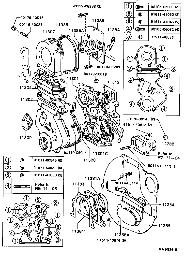  CRESSIDA |  TIMING GEAR COVER REAR END PLATE