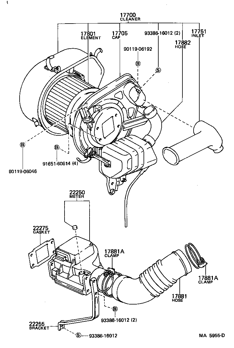  CELICA |  AIR CLEANER