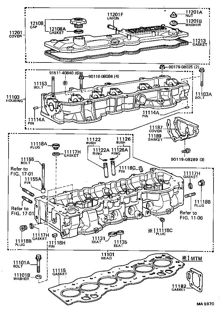  CRESSIDA |  CYLINDER HEAD