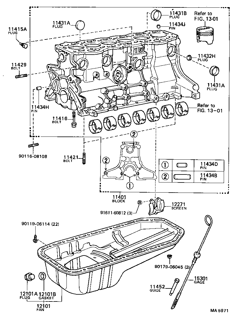  CRESSIDA |  CYLINDER BLOCK