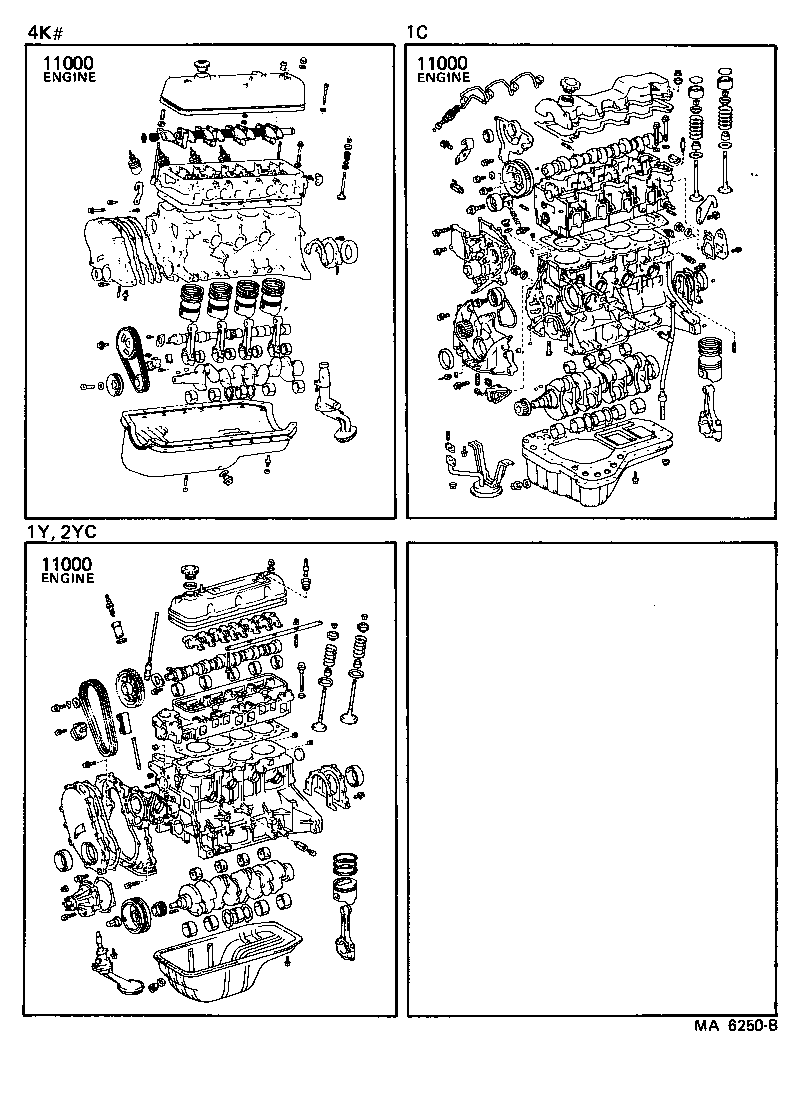  LITEACE |  PARTIAL ENGINE ASSEMBLY