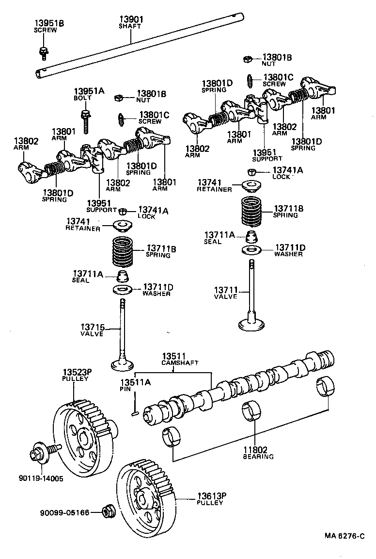  HIACE |  CAMSHAFT VALVE