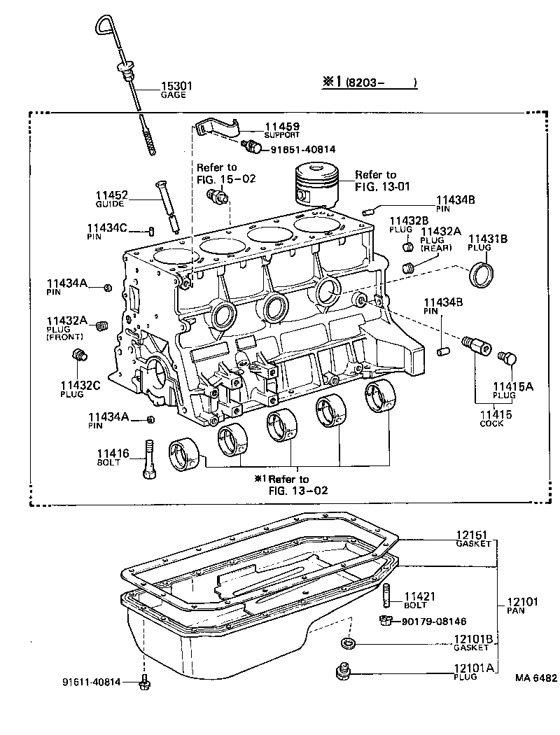  COASTER |  CYLINDER BLOCK