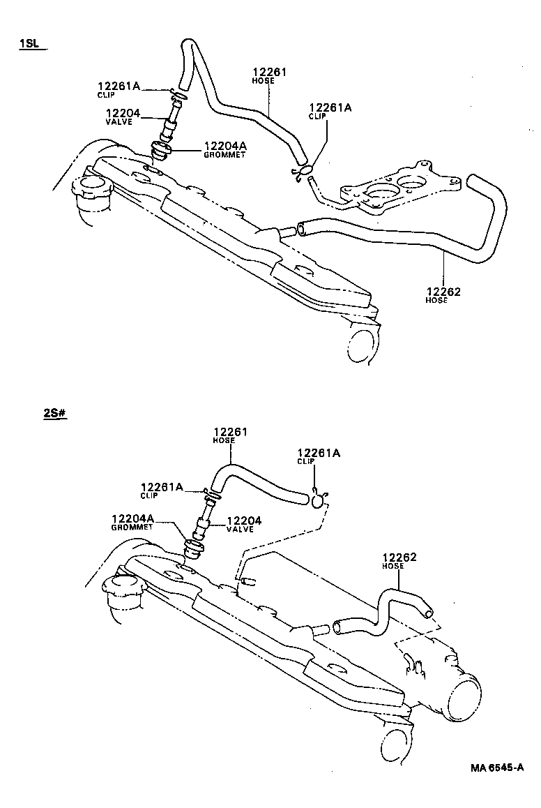  CAMRY |  VENTILATION HOSE