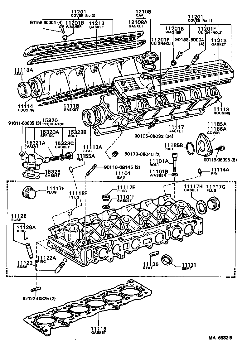  CROWN |  CYLINDER HEAD