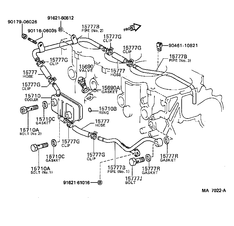  CAMRY |  ENGINE OIL COOLER