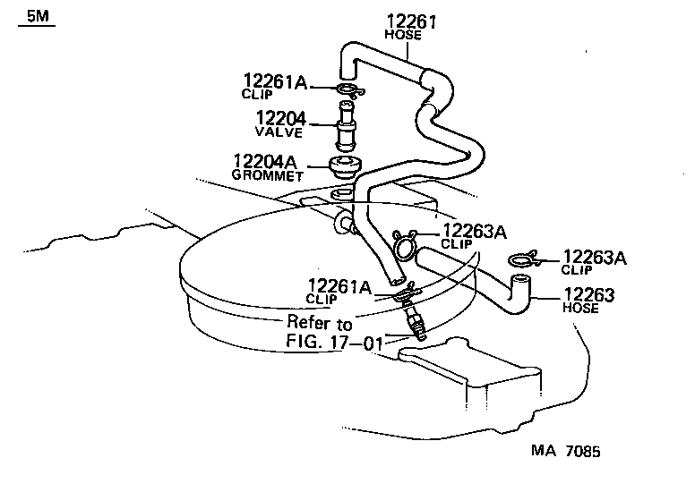  CROWN |  VENTILATION HOSE